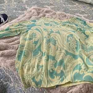 Boden Button back sweater. Like new. Size 14